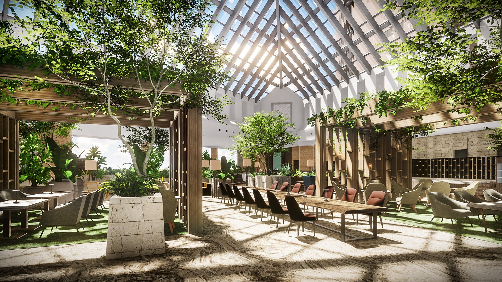 ロビーアトリウム、クラブラウンジイメージ