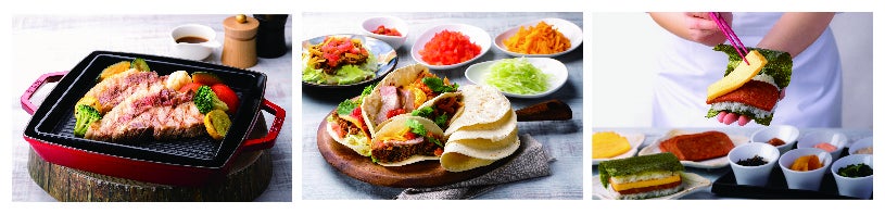 島豚のステーキ・タコス・タコライス・ポークたまごおにぎり