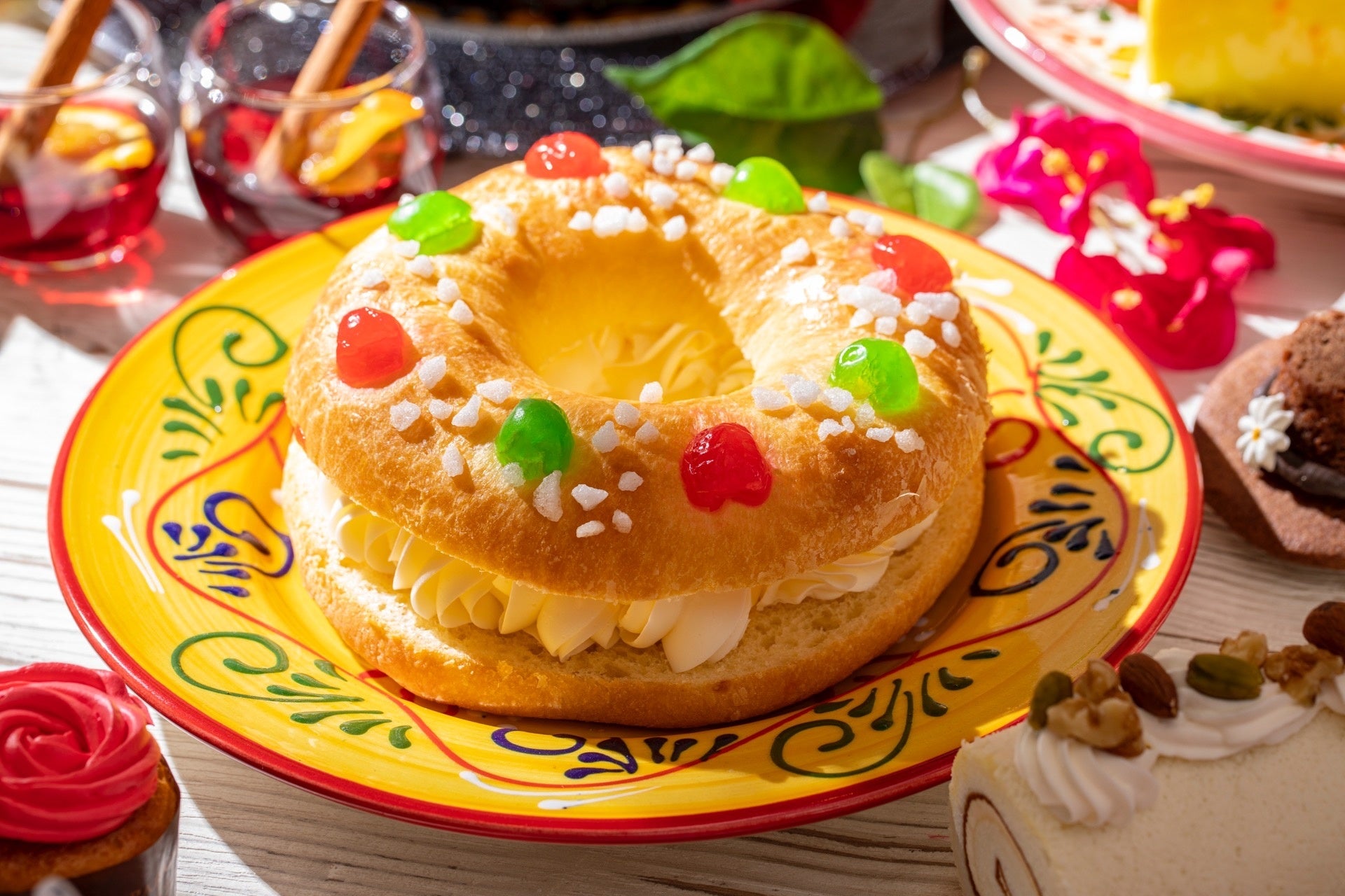 ロスコン・デ・レジェス（ブリオッシュのクリームサンド）