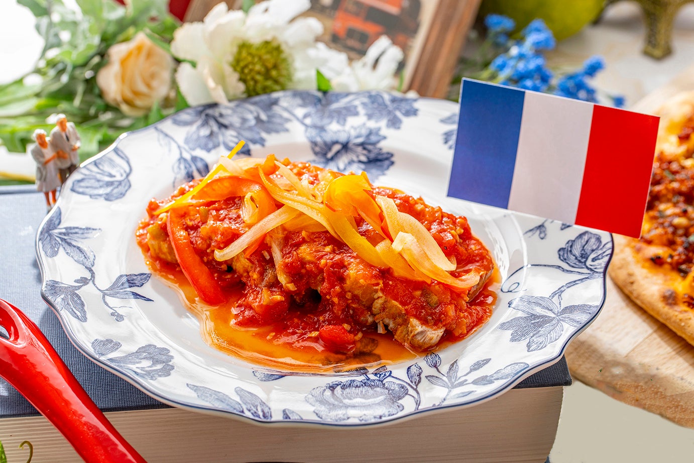 豚肉のバスク風トマト煮（フランス）