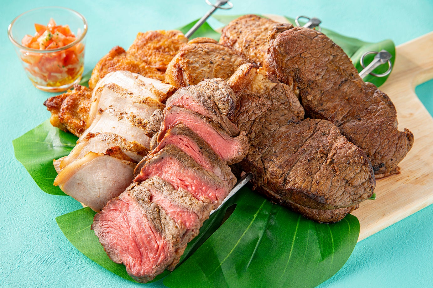 シュラスコ（牛・豚・鶏）