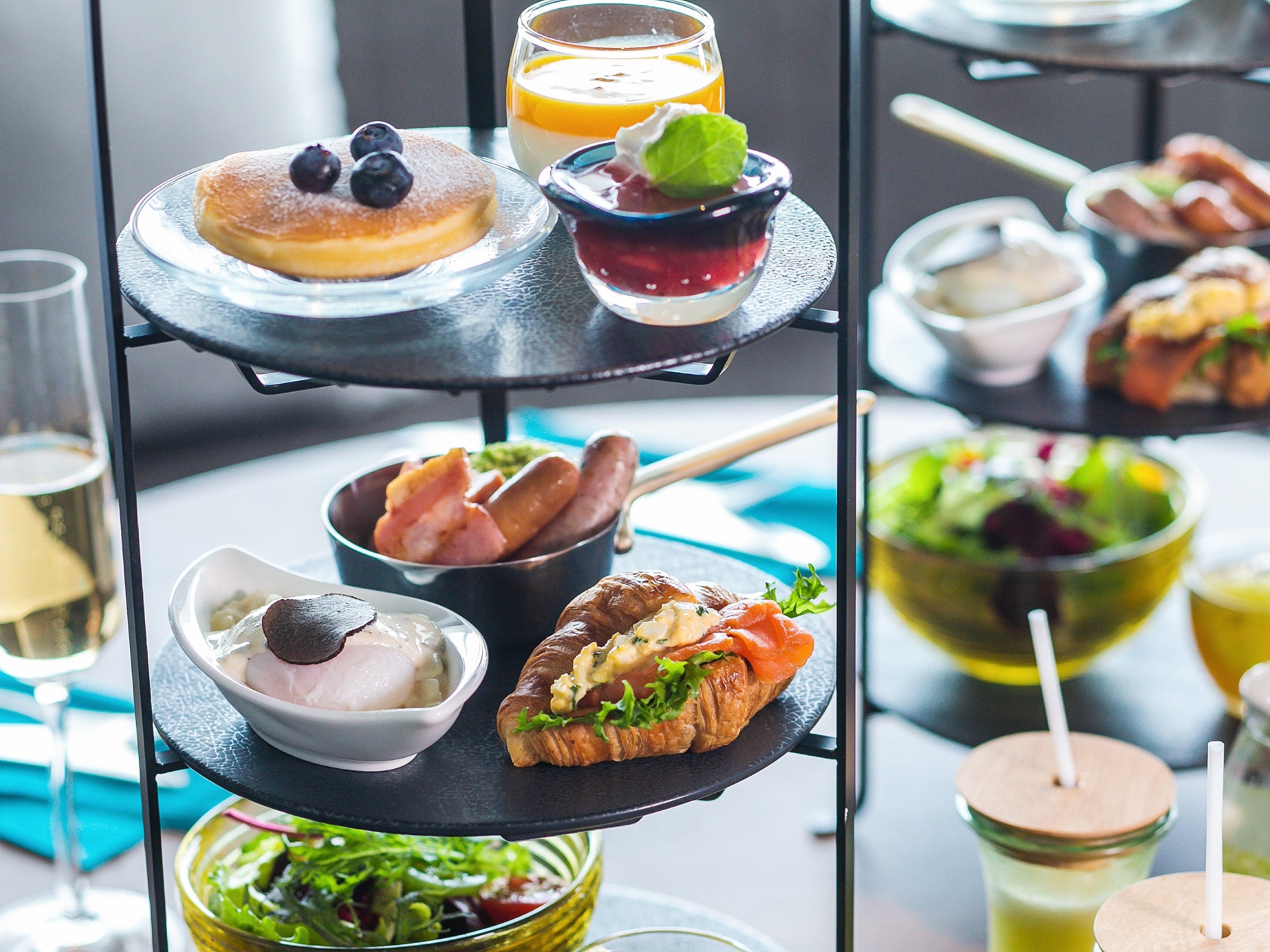 ハイティースタイル朝食