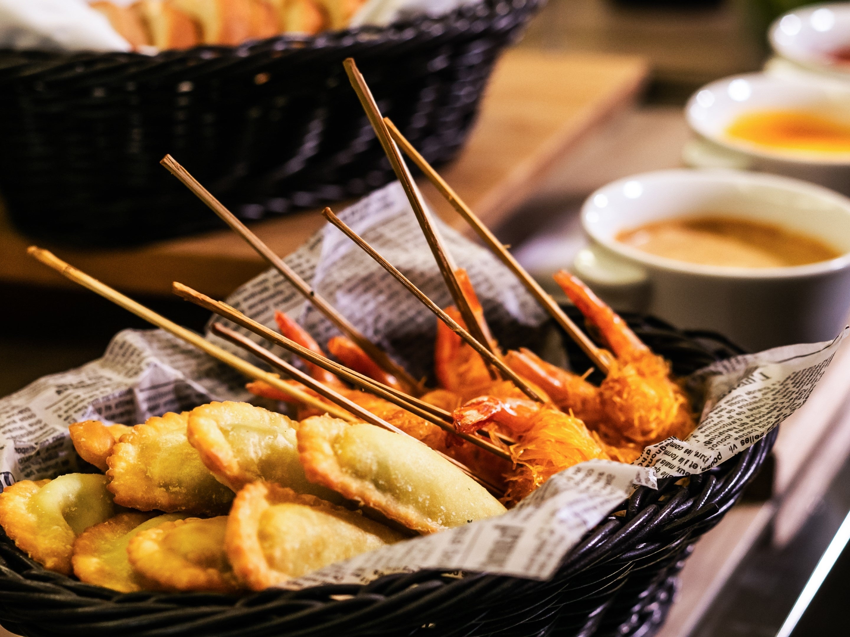 アッシュパルマンティエとカダイフシュリンプ