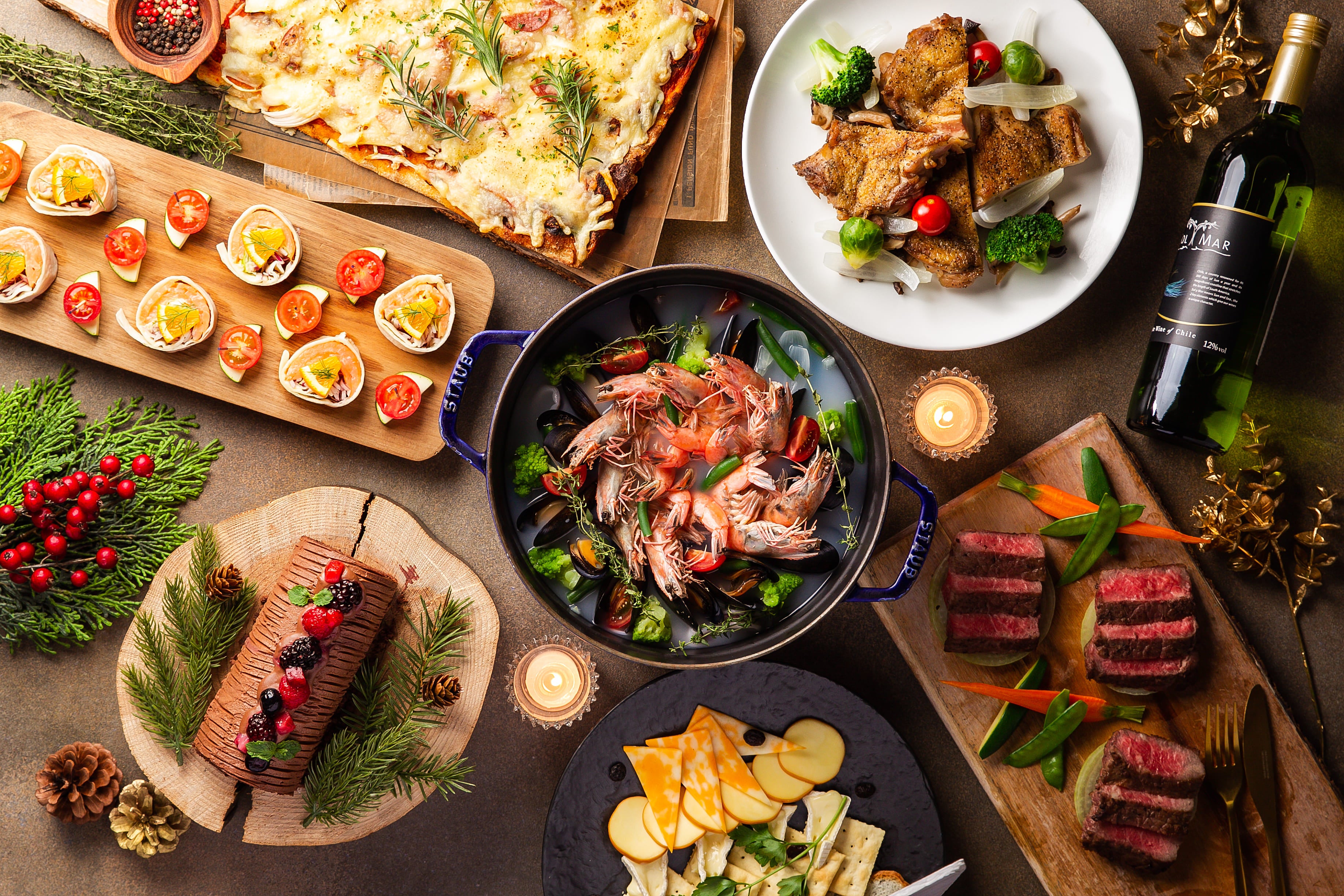 旧「サンタモニカの風」を受け継ぐ多彩なメニューを提供