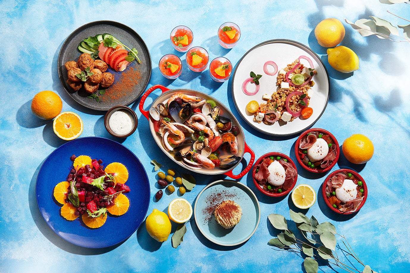 「地中海の風薫るグルメフェア」料理イメージ