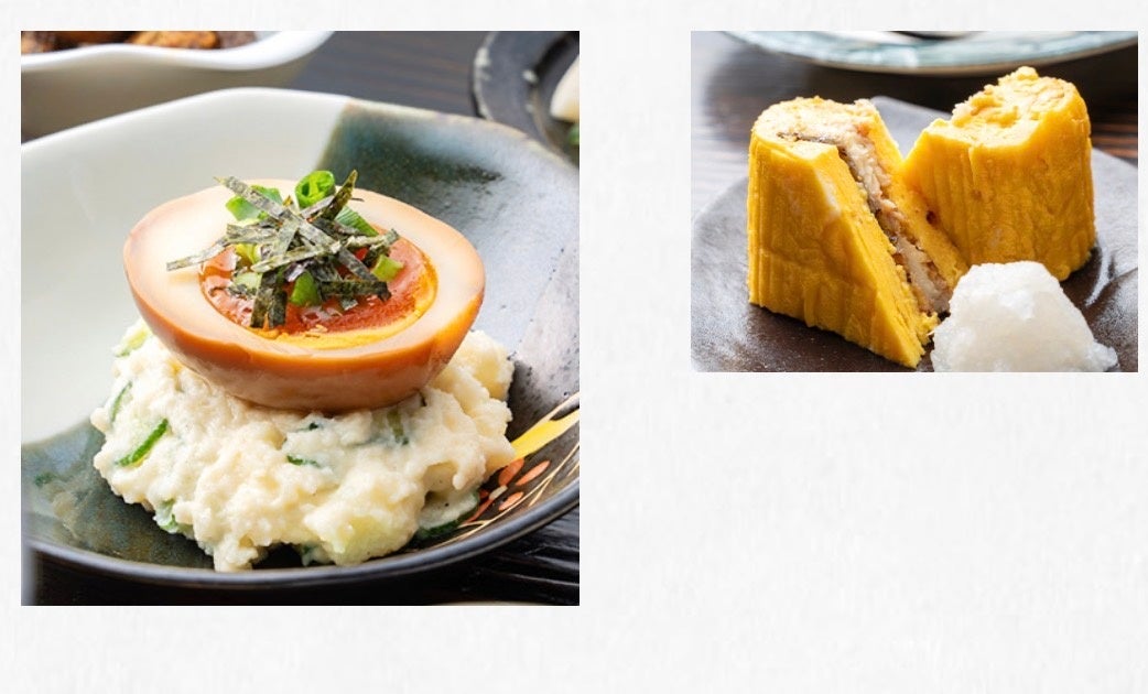 うなだれ煮卵 鰻巻き
