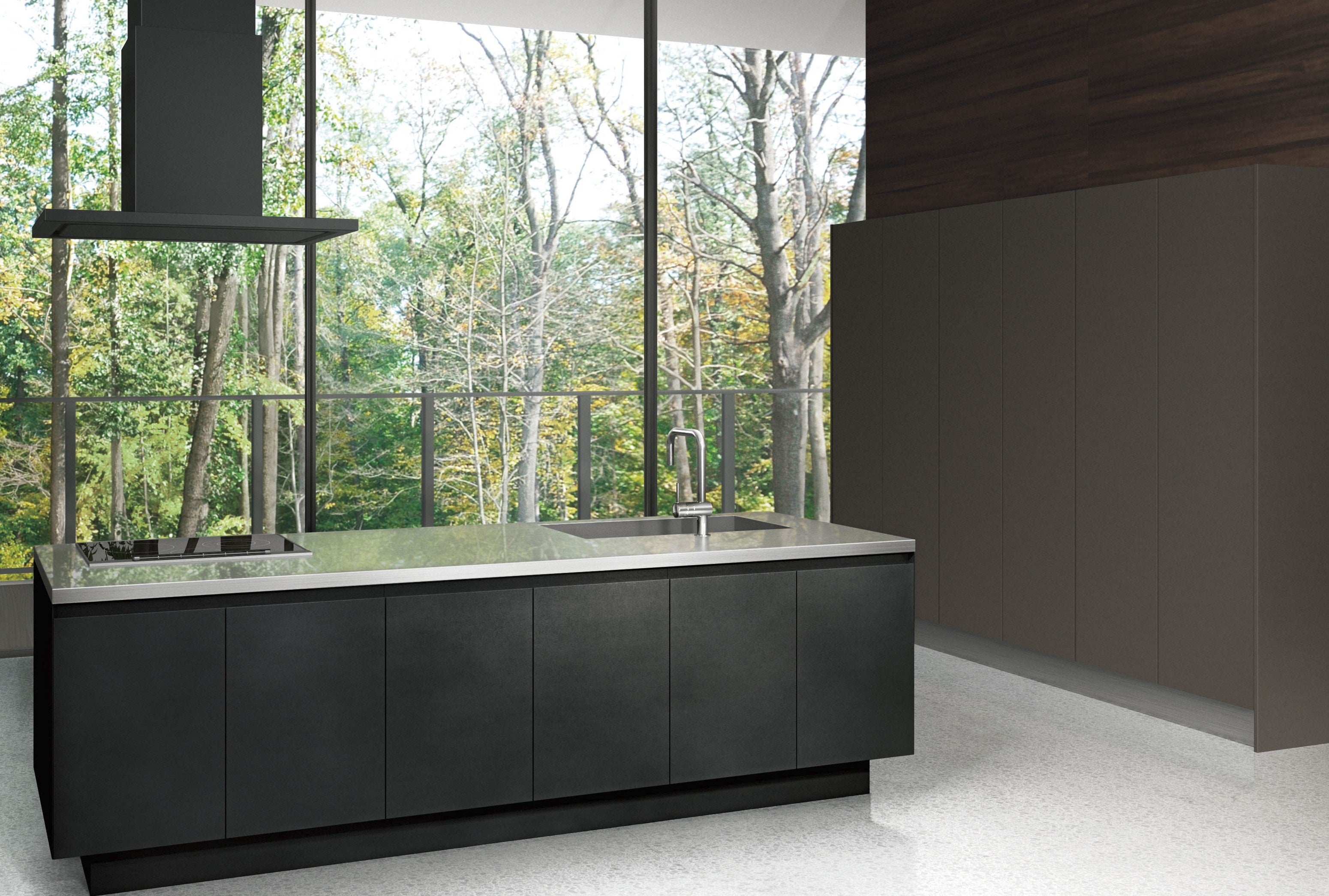 キッチン《グラッド45ブラック》