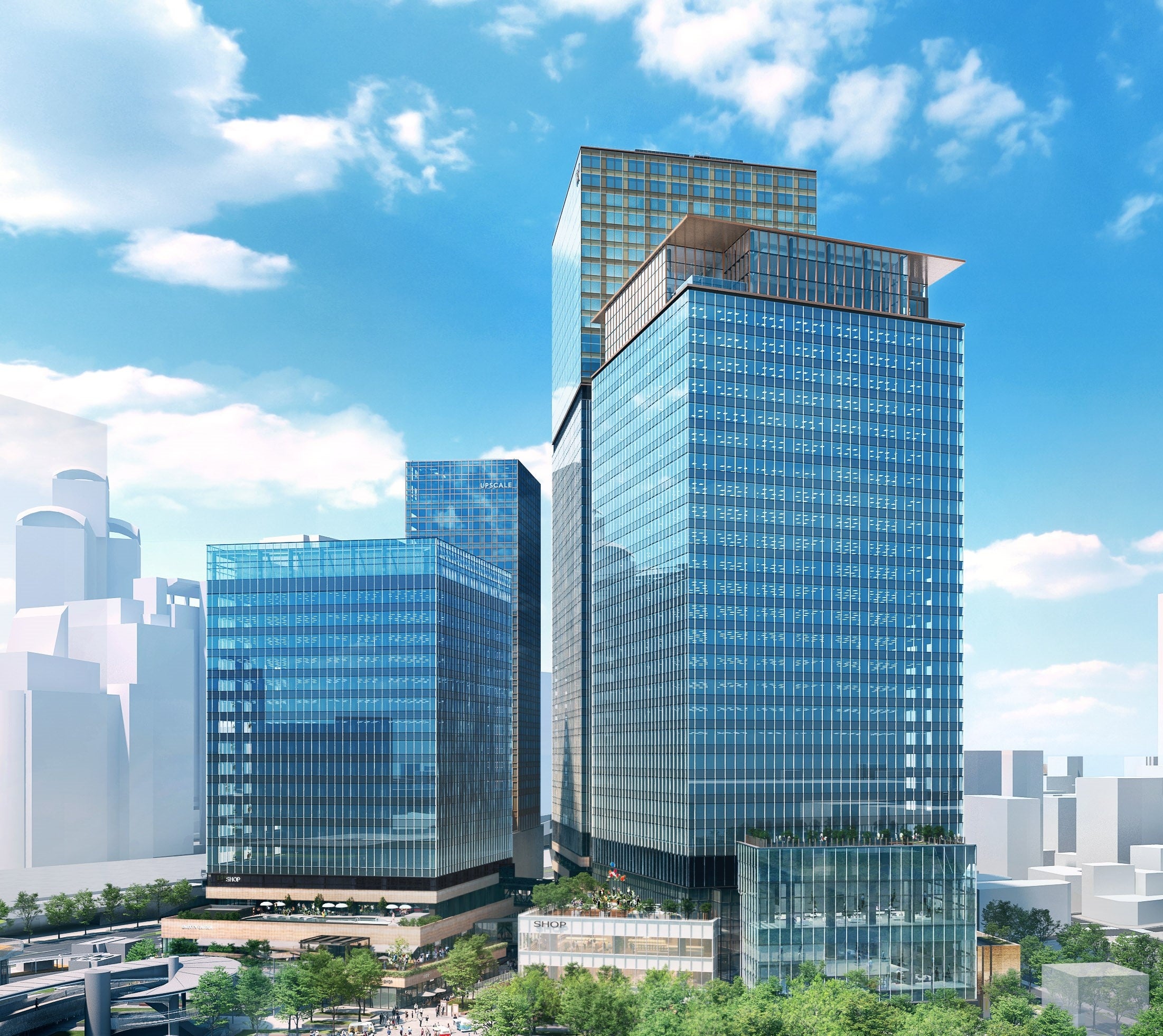 ※2022年5月時点のイメージパースであり、今後変更となる可能性があります。（提供：うめきた2期開発事業者）