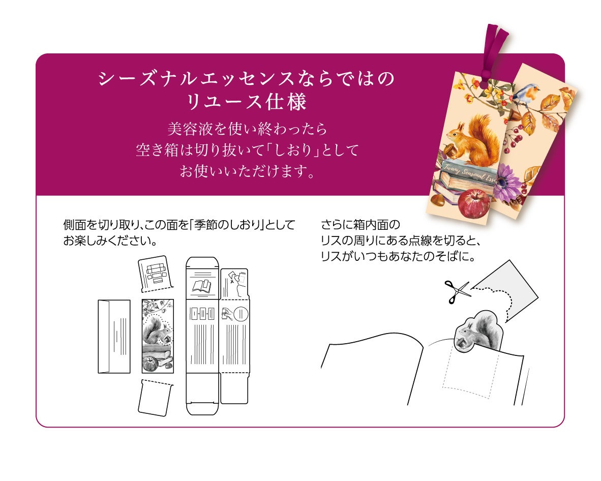 過酷な夏を過ごした後は、うるおい集中ケアをルーティンにして
