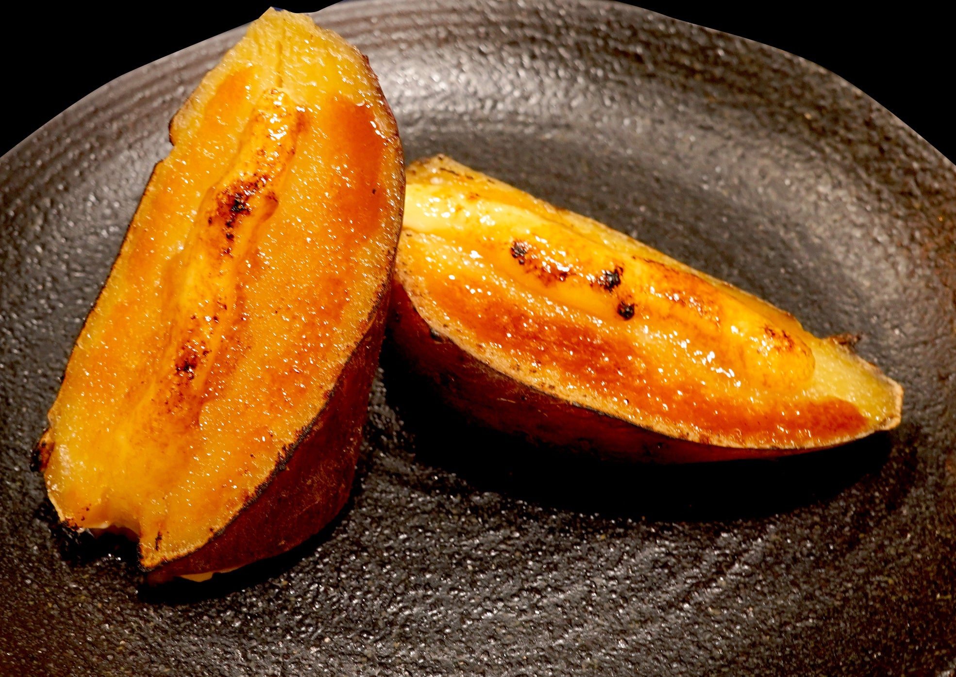 お芋のカスタードブリュレ《緑茶付き》¥600