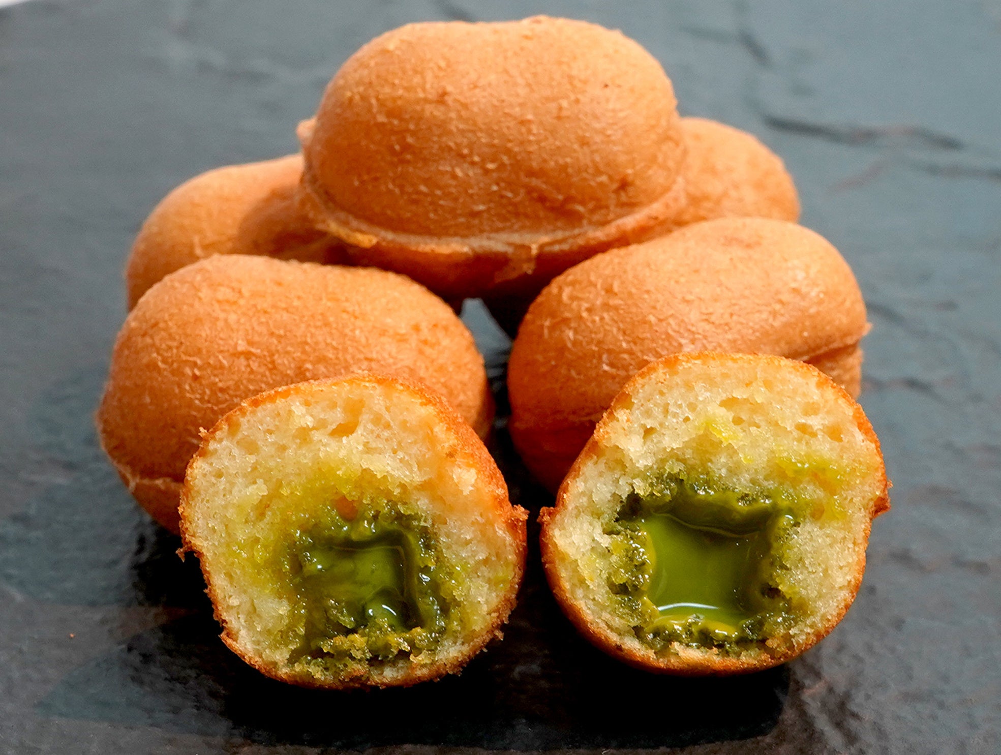 【新作】抹茶とホワイトチョコ　15個¥800 　30個¥1,550