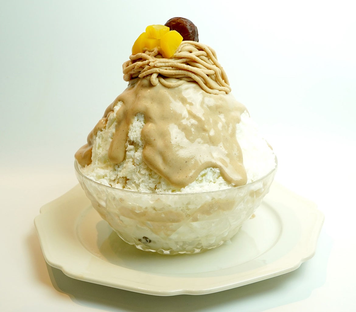 ラム酒かおるモンブランフラッペ￥1,580