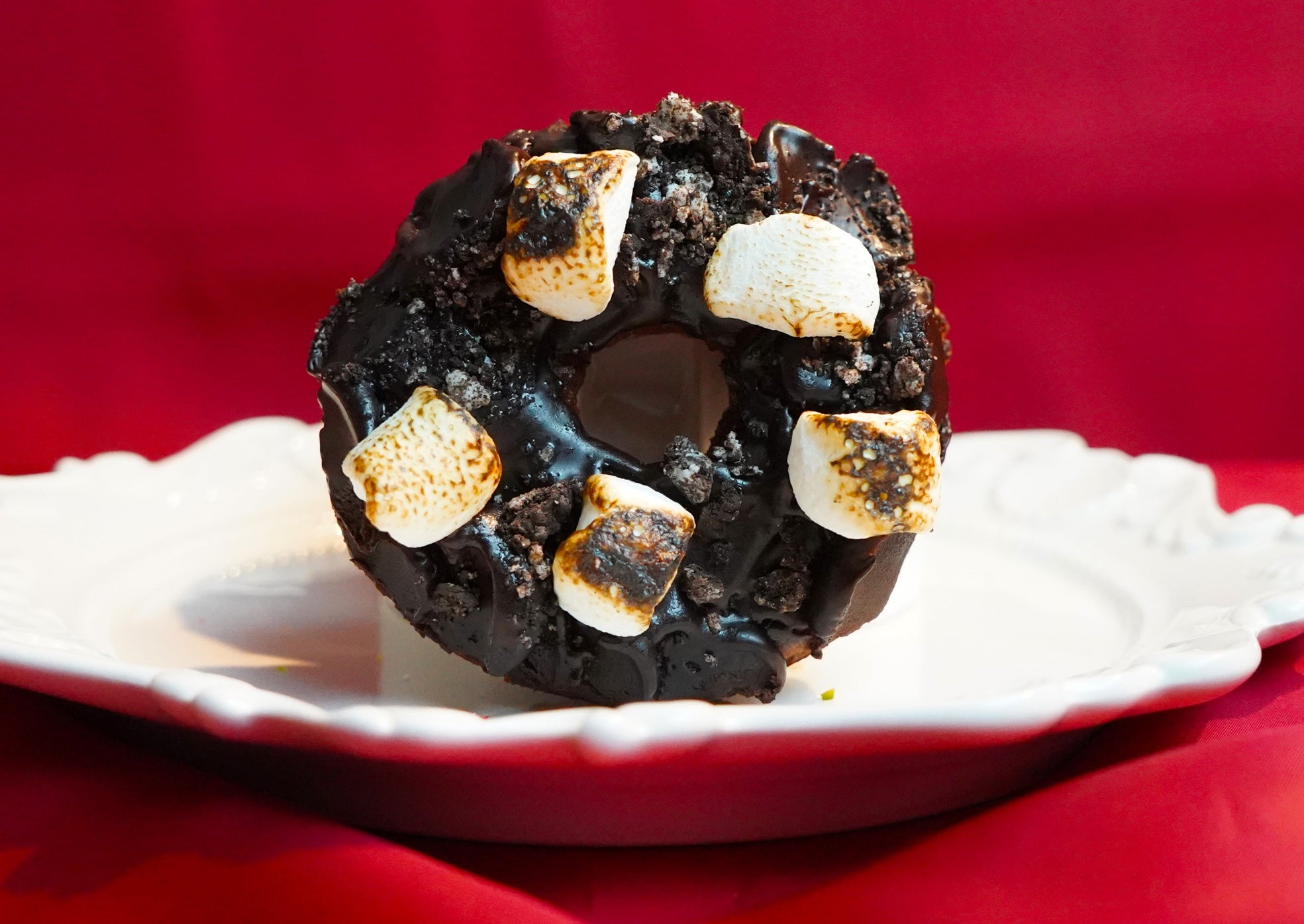 【半生ドーナツ】ホットチョコ¥400