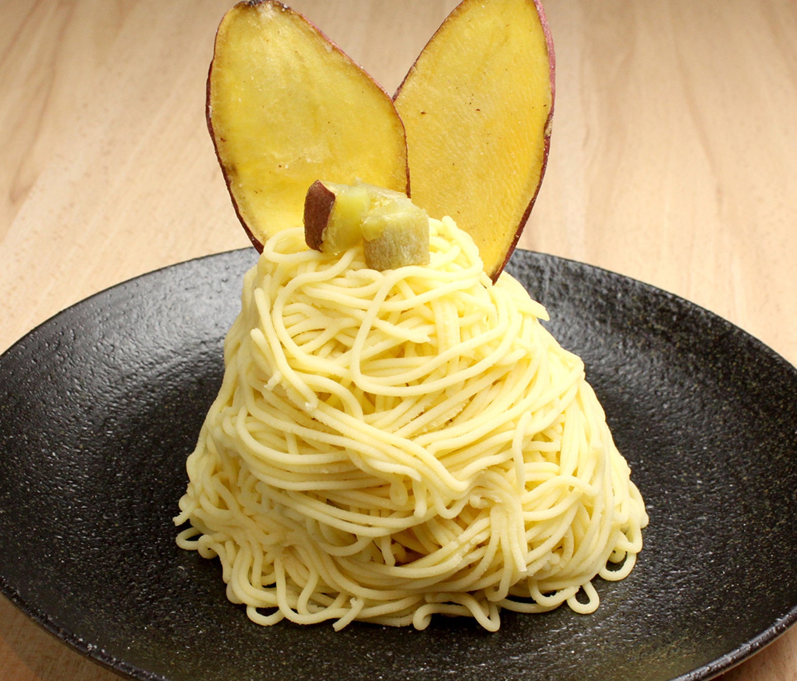 さつま芋モンブラン《緑茶付き》¥950