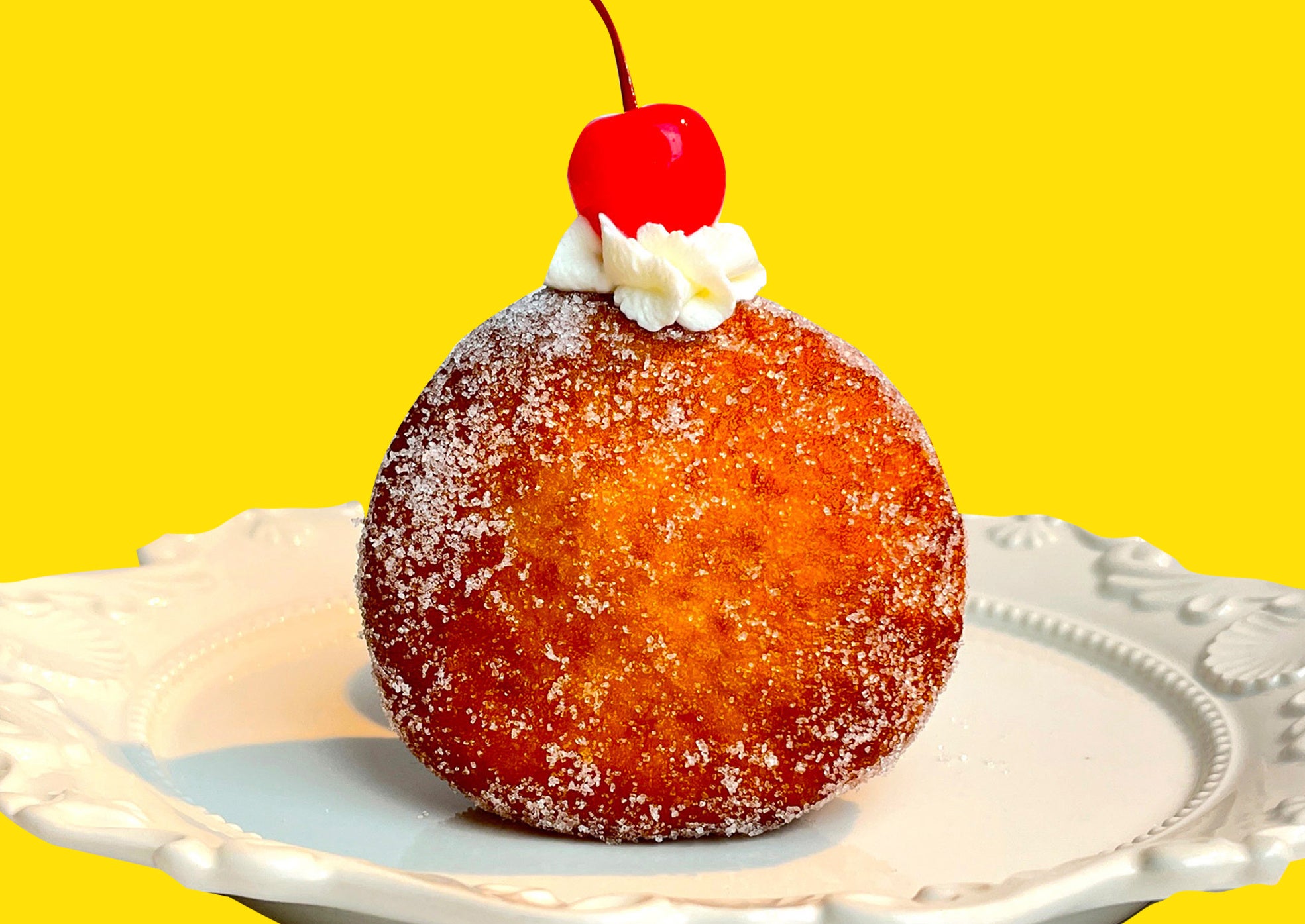 千成屋珈琲ラゾーナ川崎プラザ』生ドーナツ『レトロボンボローニ』新