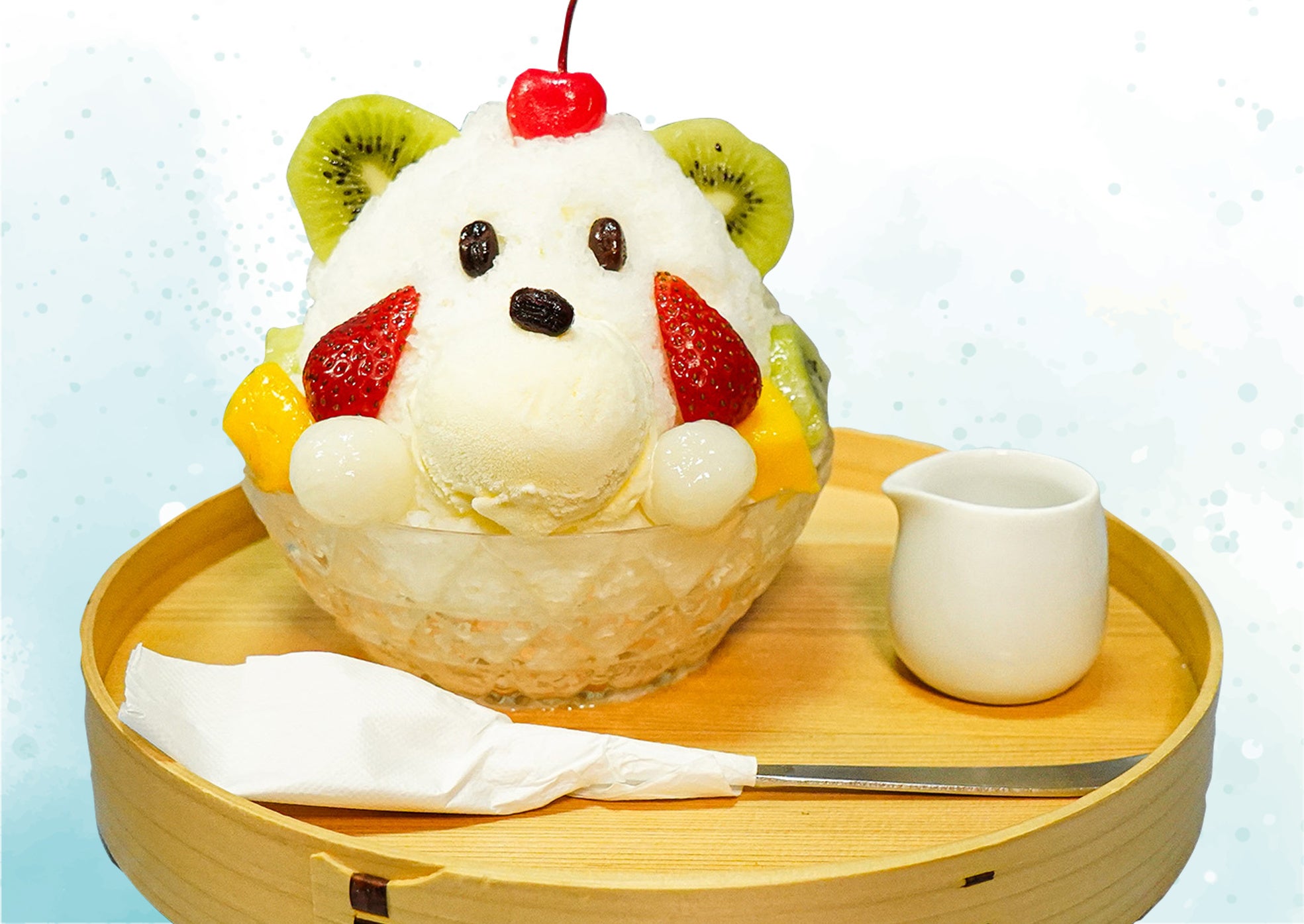 千成屋珈琲ラゾーナ川崎プラザ』にて関西で話題のかき氷専門店『しろ