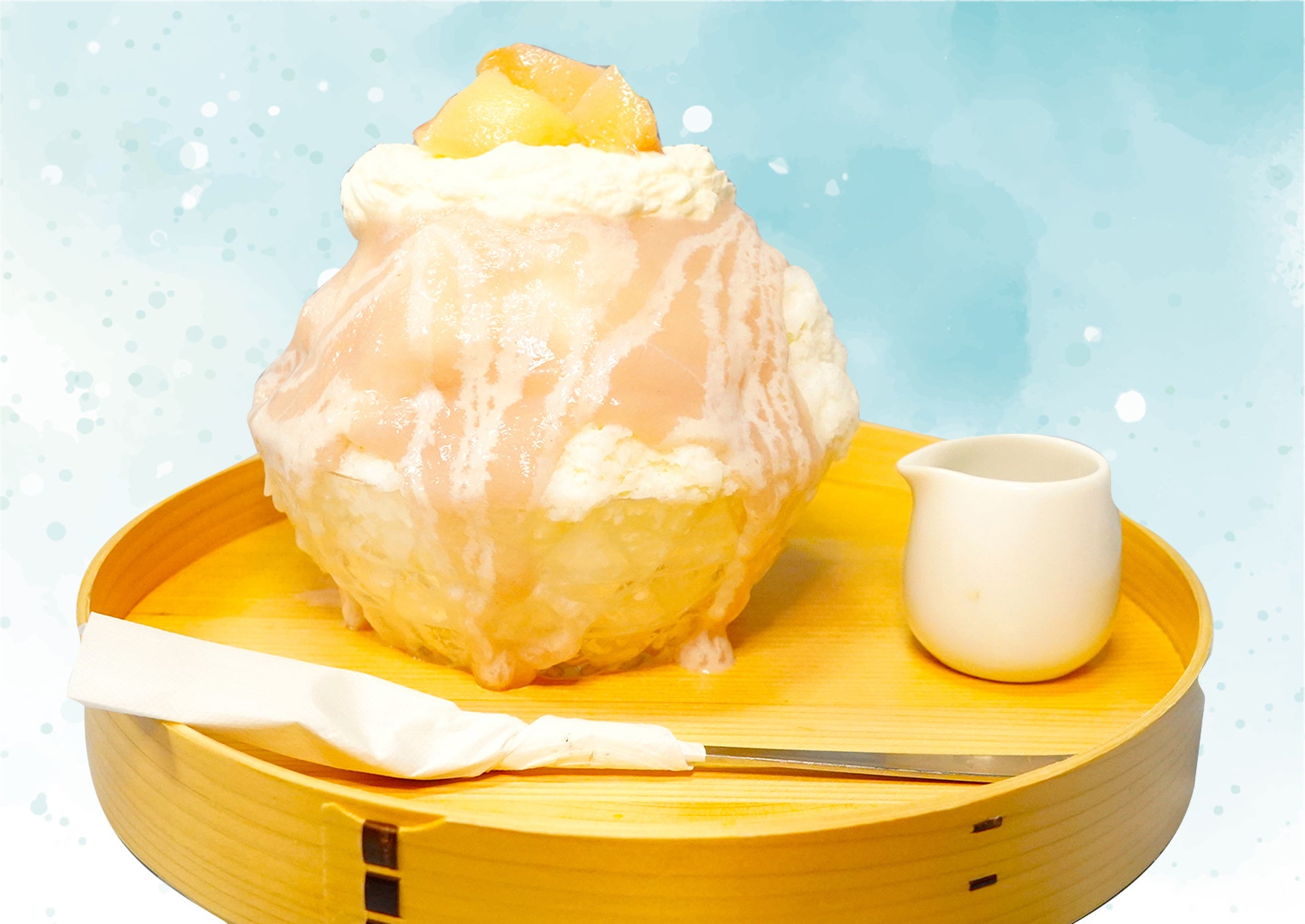 生ももミルク¥1,800