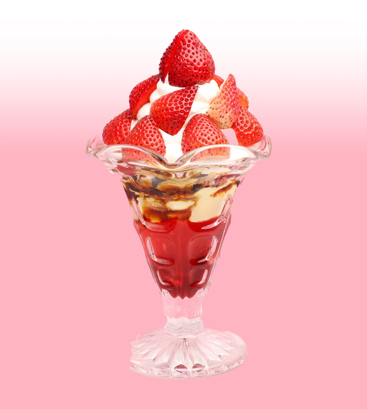 いちごパフェ￥1,400