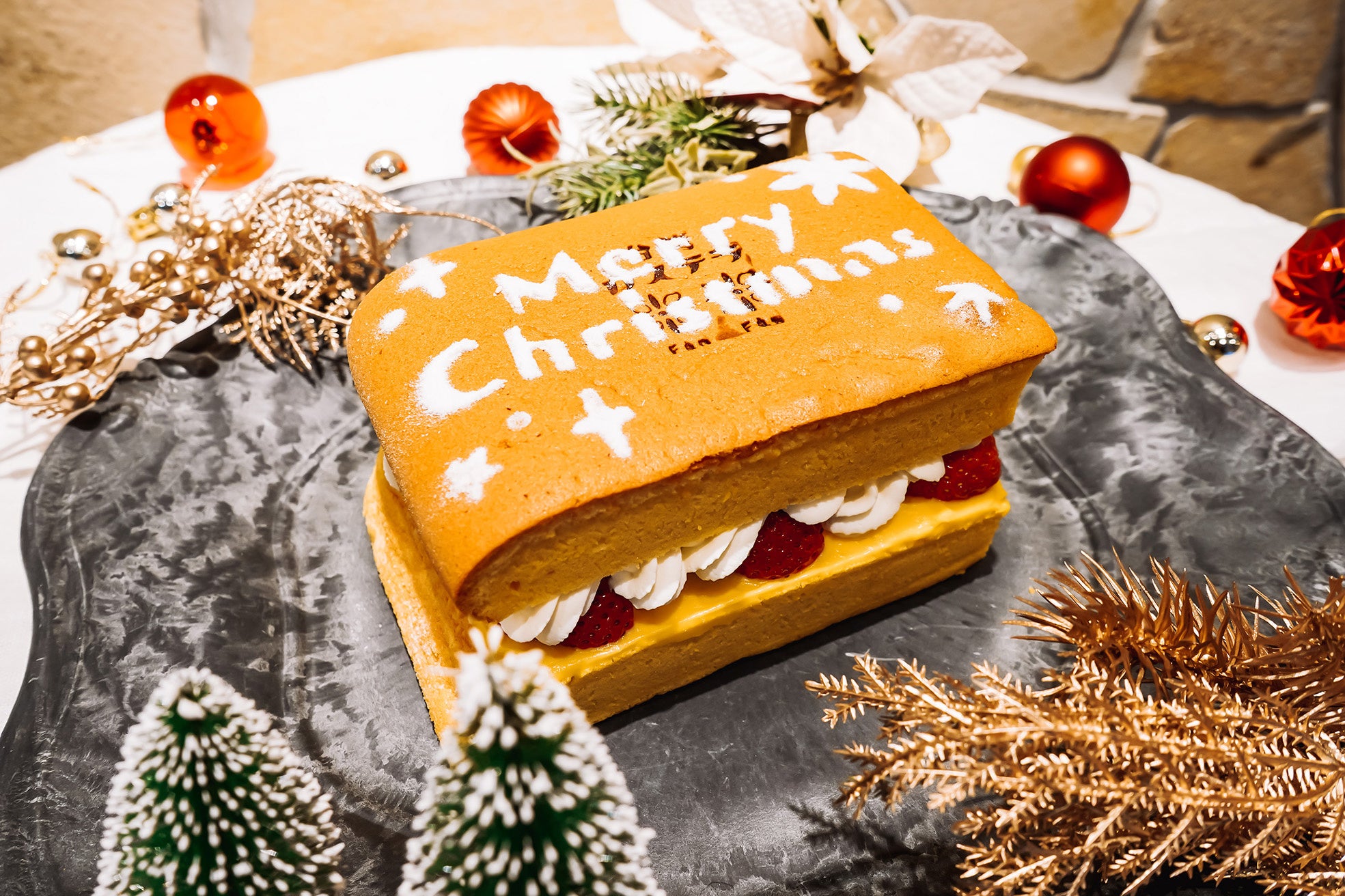 台湾カステラ専門店 米米 ファンファン より期間限定 クリスマス 台湾カステラが登場 4店舗で12 23 木 より販売 株式会社lifestyleのプレスリリース