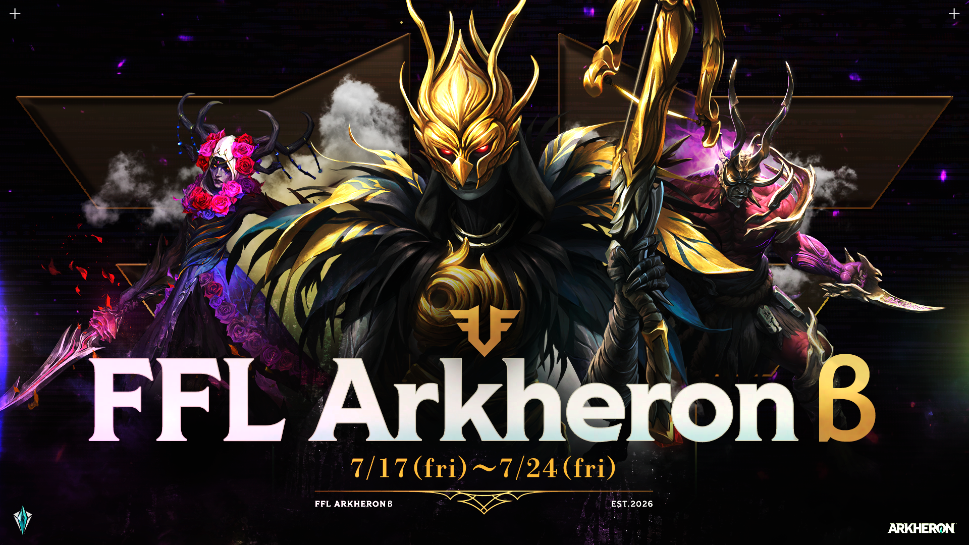 『アーケロン』CBT、FENNELとタッグで熱狂！賞金付き大会も開催決定！