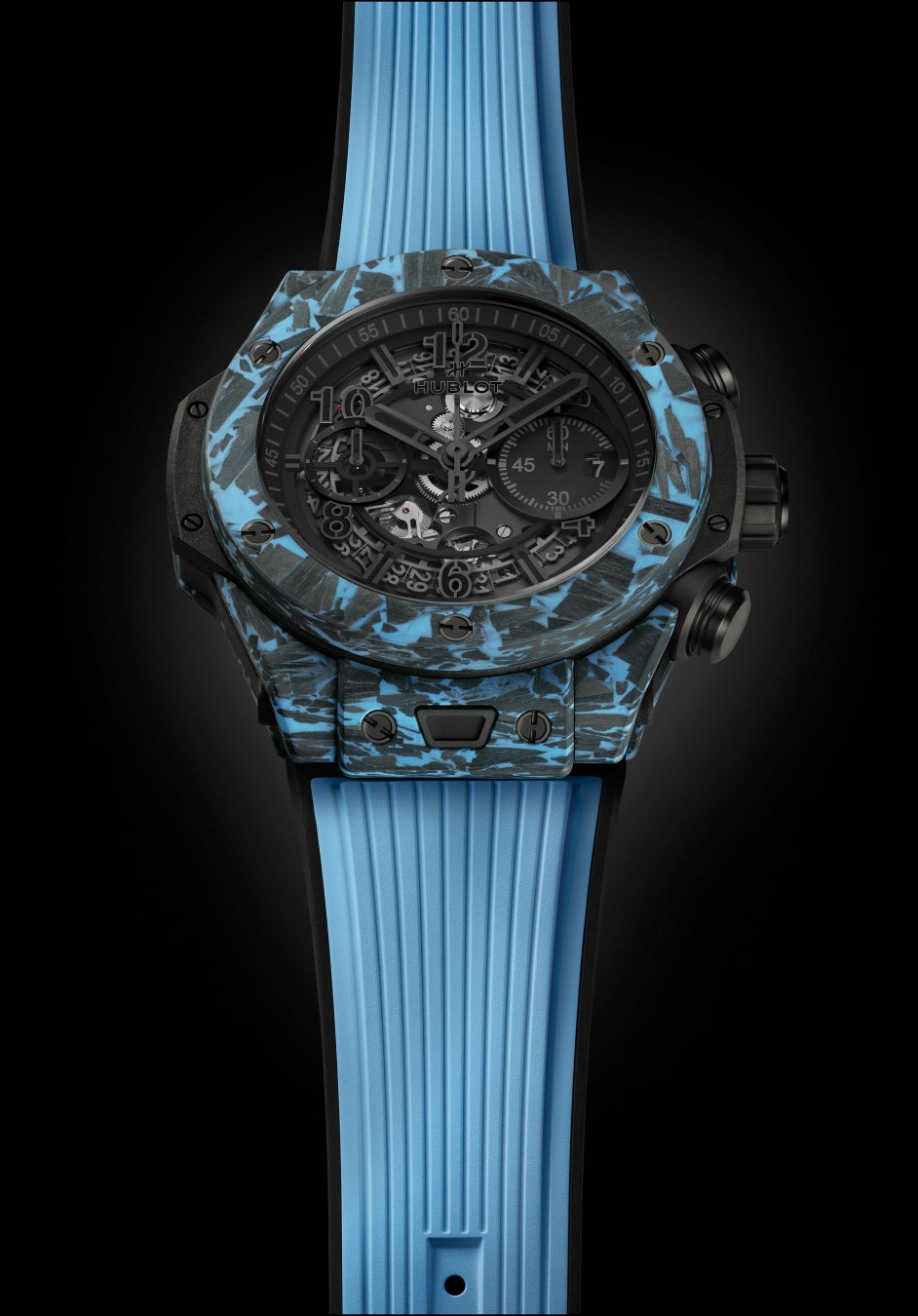 Big Bang Unico Carbon Sky Blue