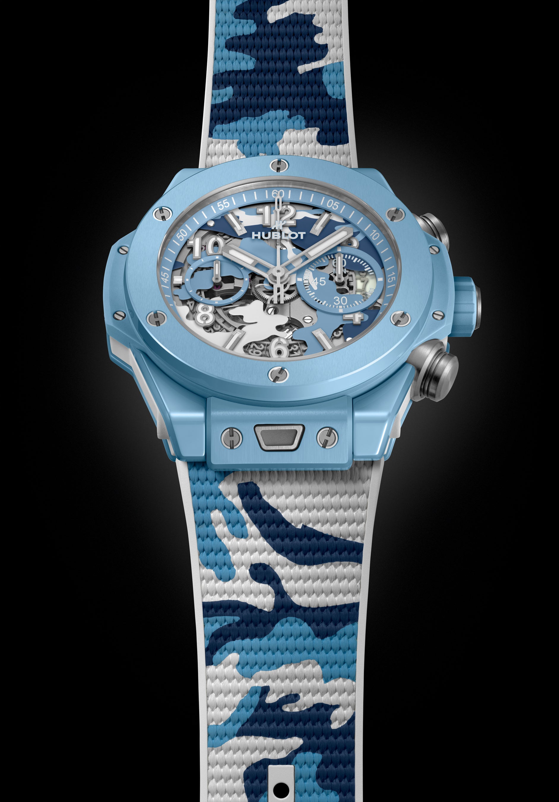 ビッグ・バン ウニコ スカイブルーカモ