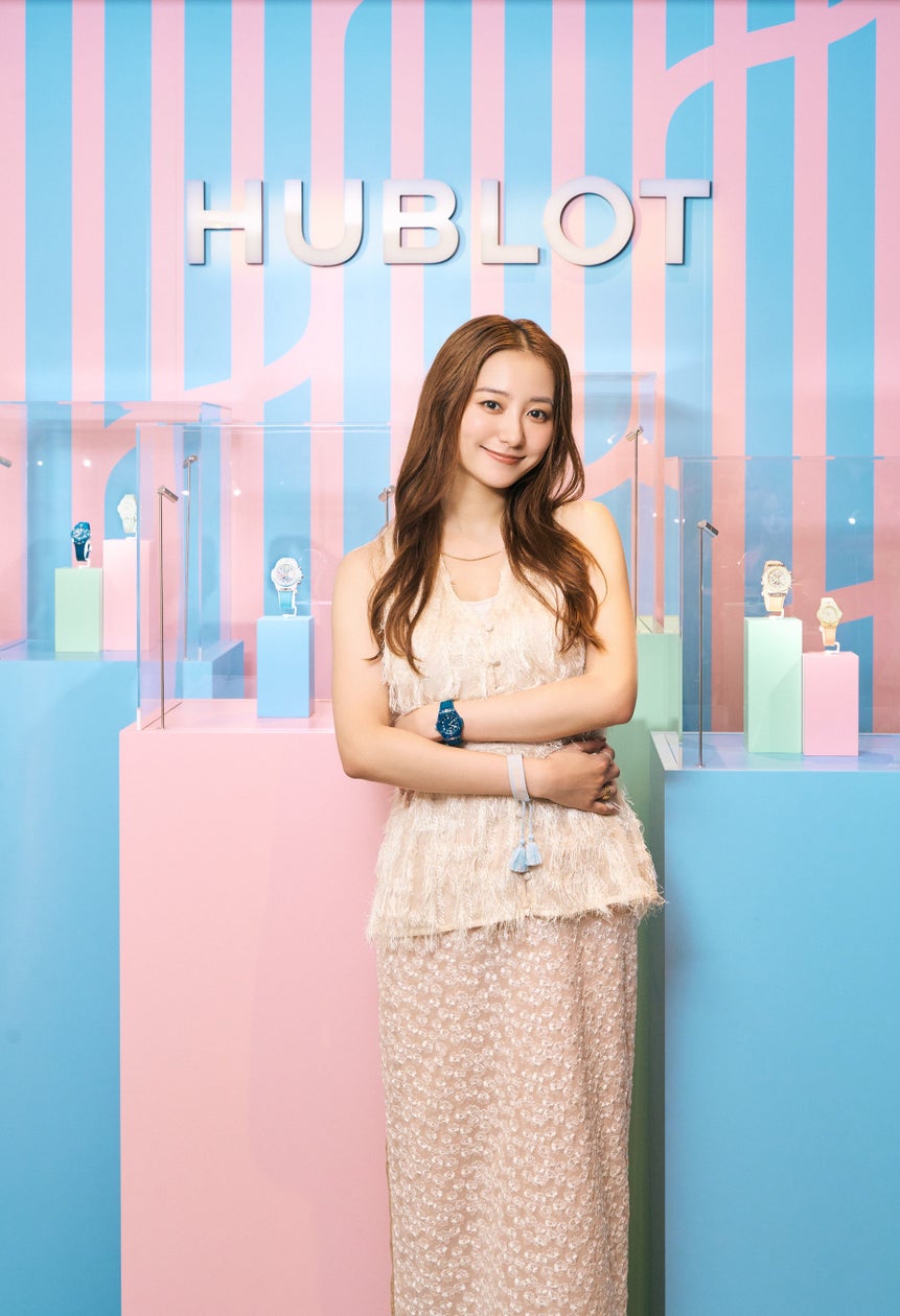 【ウブロ】高田里穂、夏の新作を纏い「HUBLOT SUMMER NIGHT」に来場!