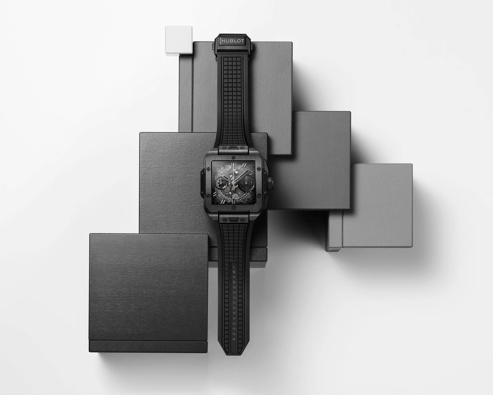HUBLOT Square Bang Unico All Black