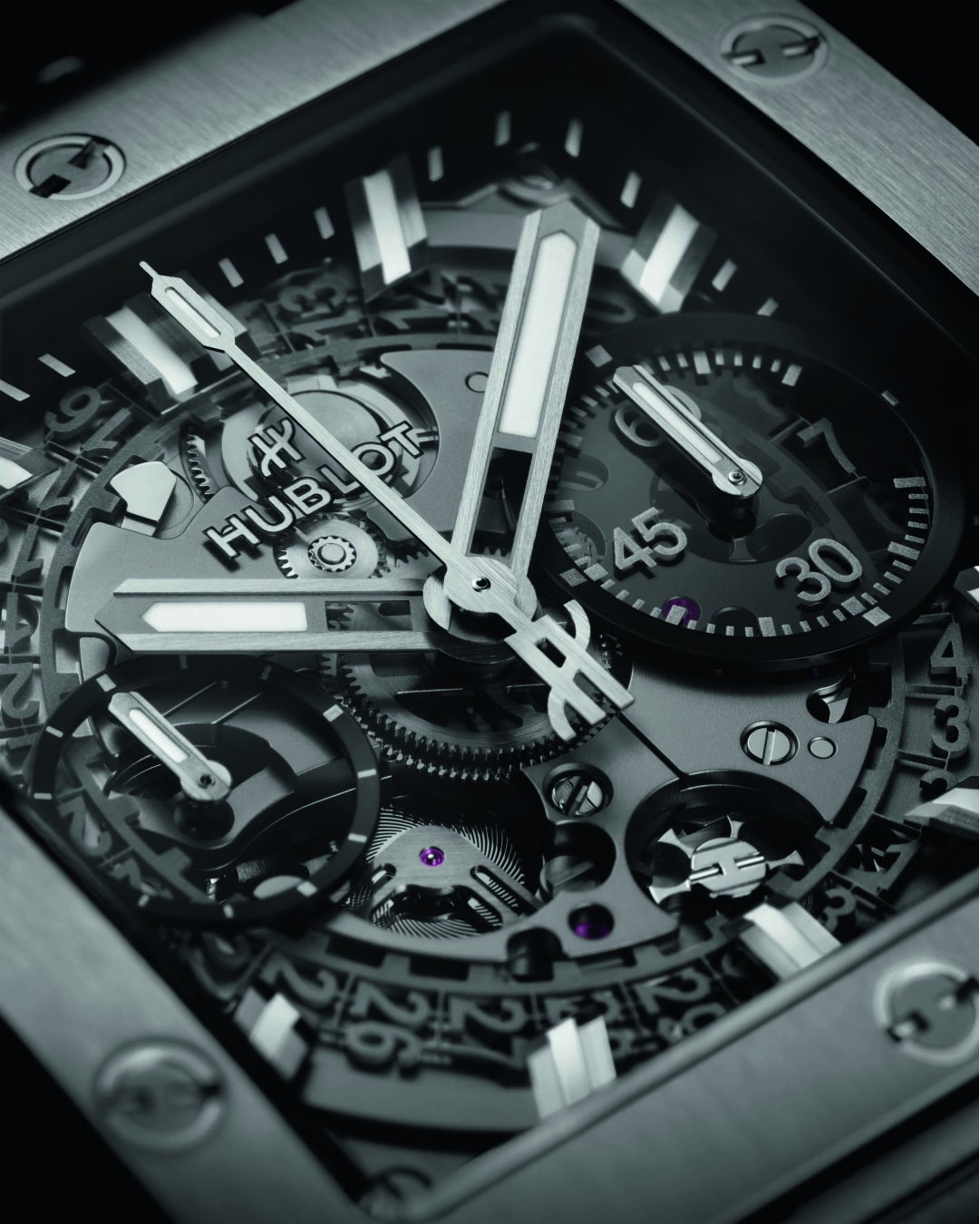 HUBLOT Square Bang Unico Gold