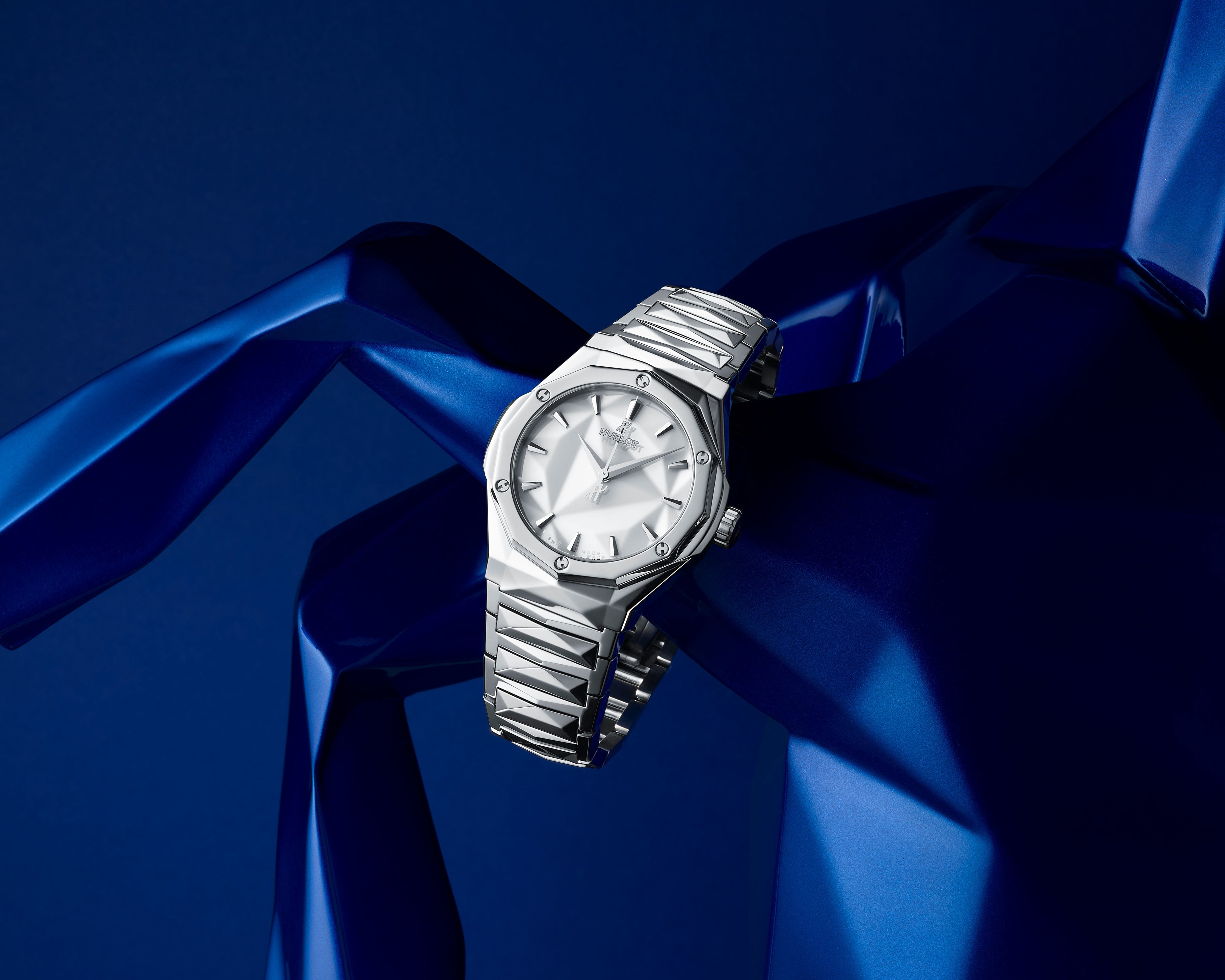 ウブロ「クラシック・フュージョン オーリンスキー ブレスレット チタニウム ホワイト」