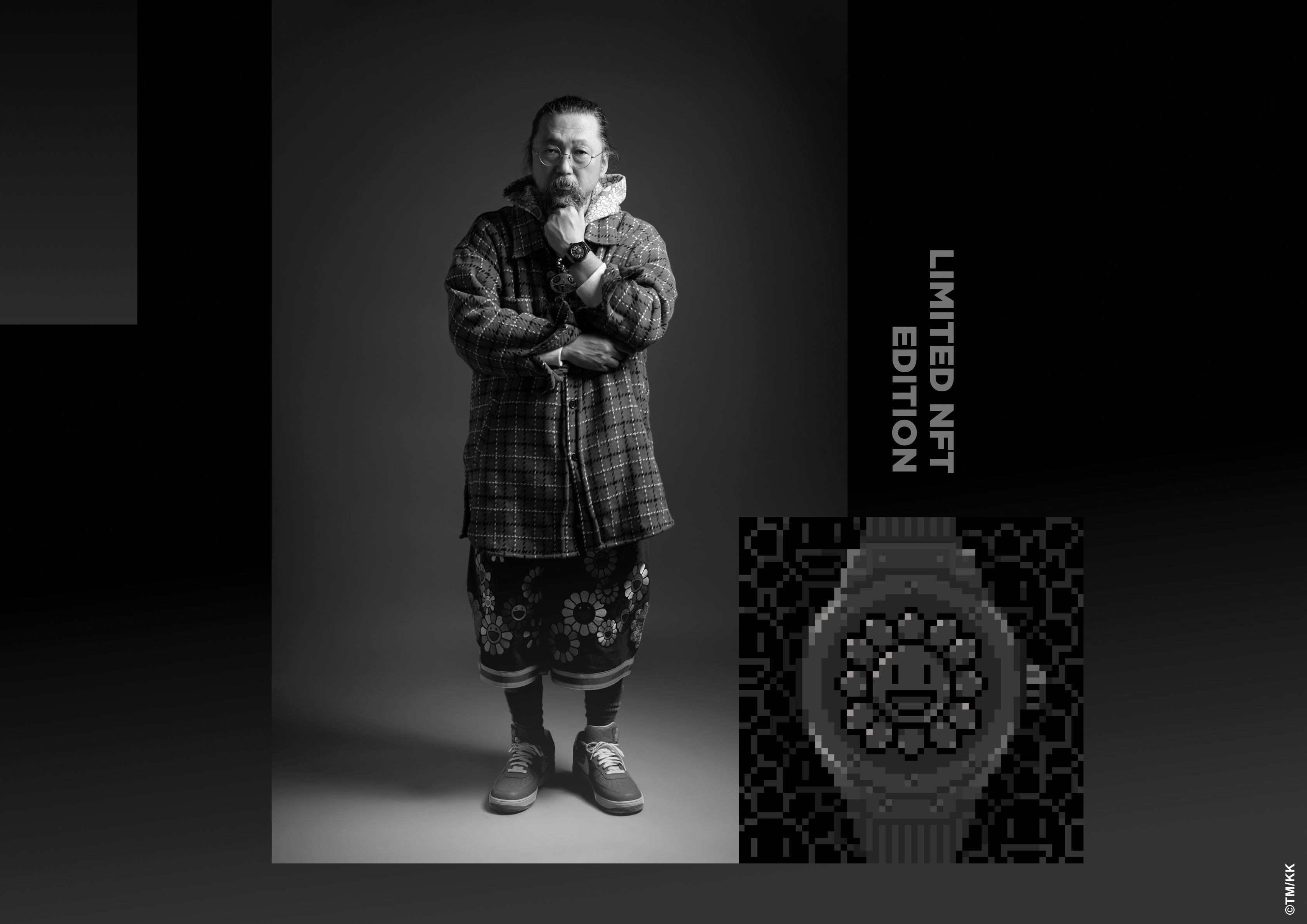 Takashi Murakami and the NFT Hublot Takashi Murakami All Black