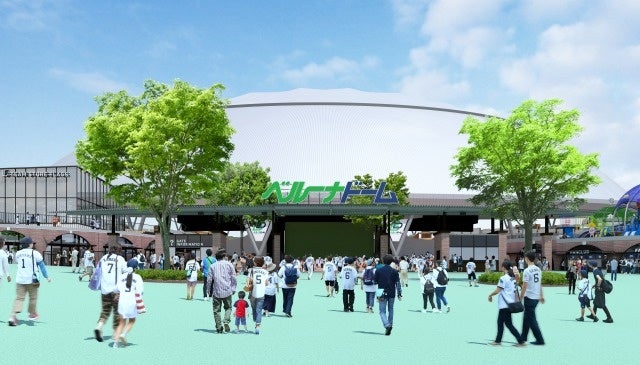 ベルーナドーム外観 イメージ