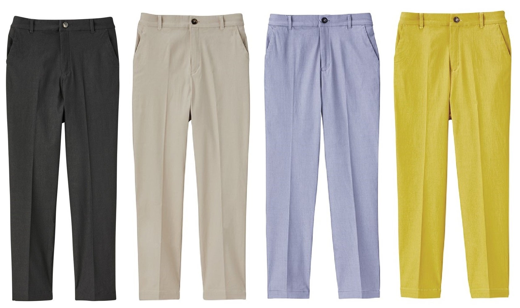 ブラック／ライトベージュ／ライトブルー／イエロー