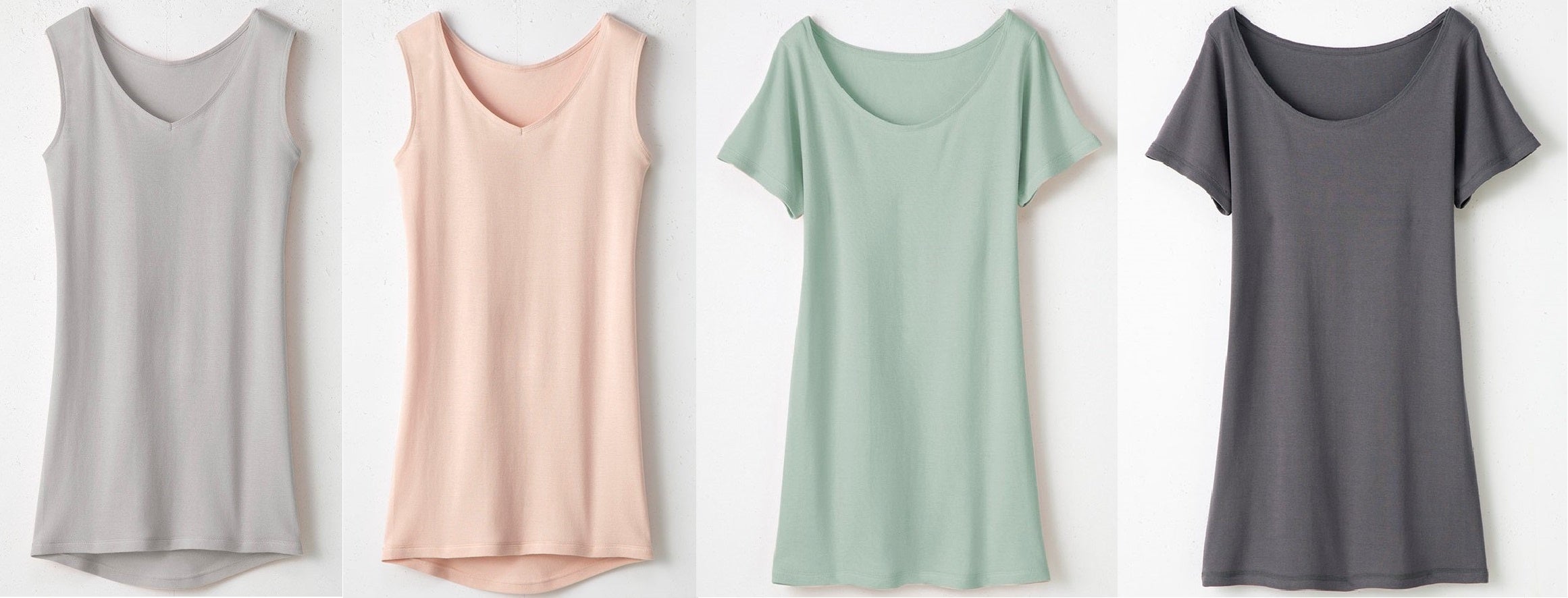 グレージュ／ペールモーヴ／グリーン／チャコールブラウン