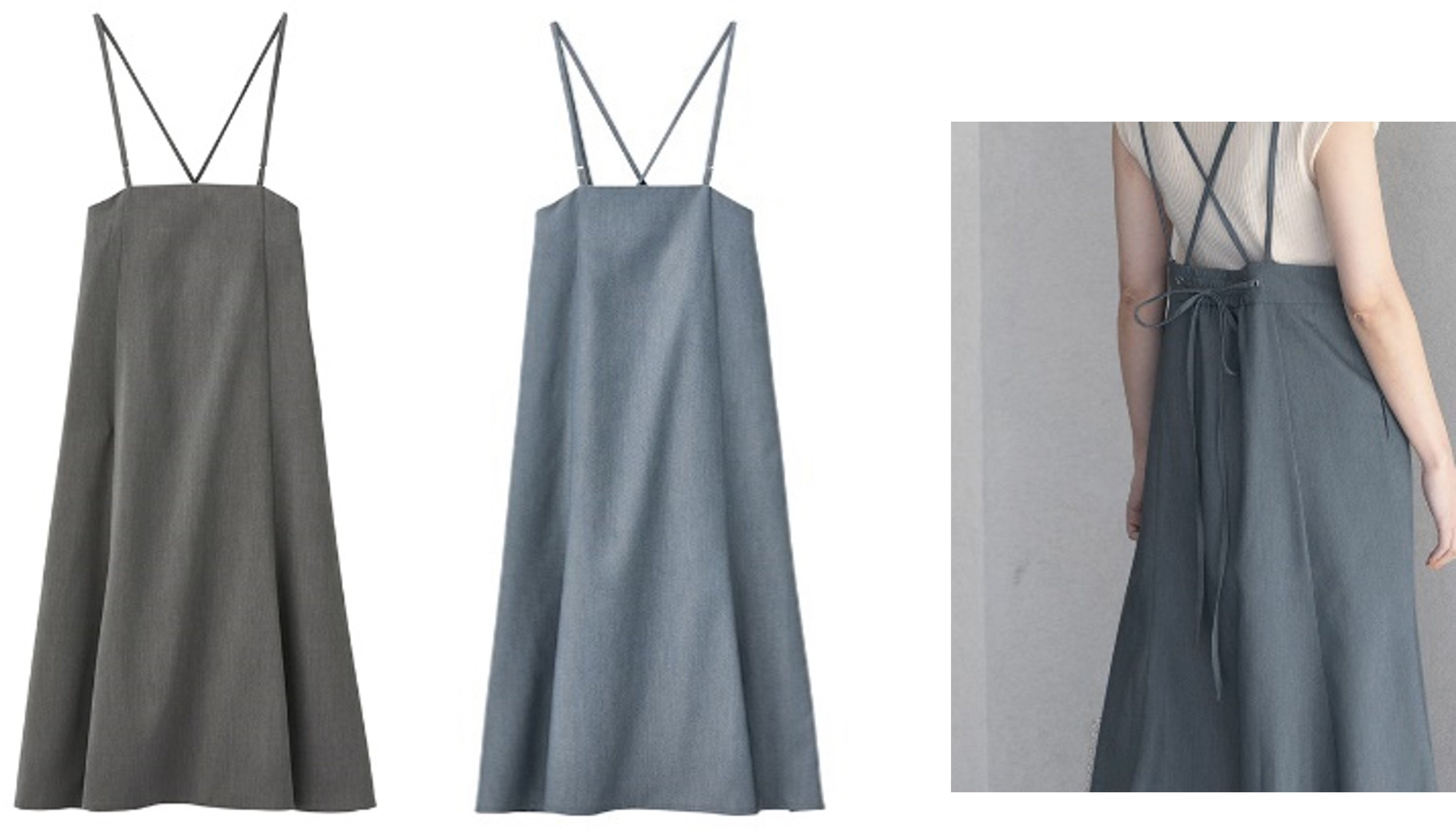 グレー／ブルー／バックスタイル