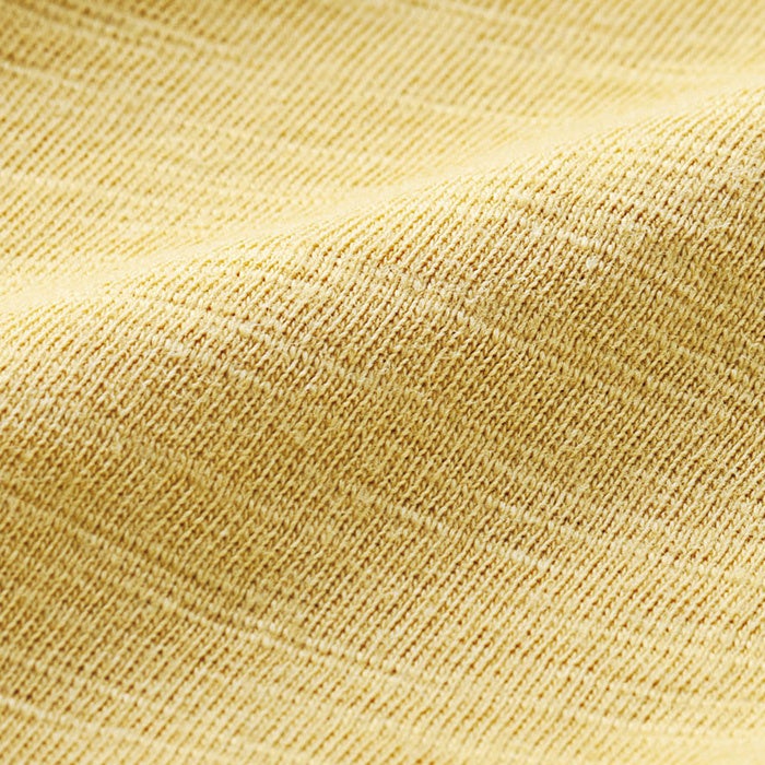 綿混スラブ天竺素材