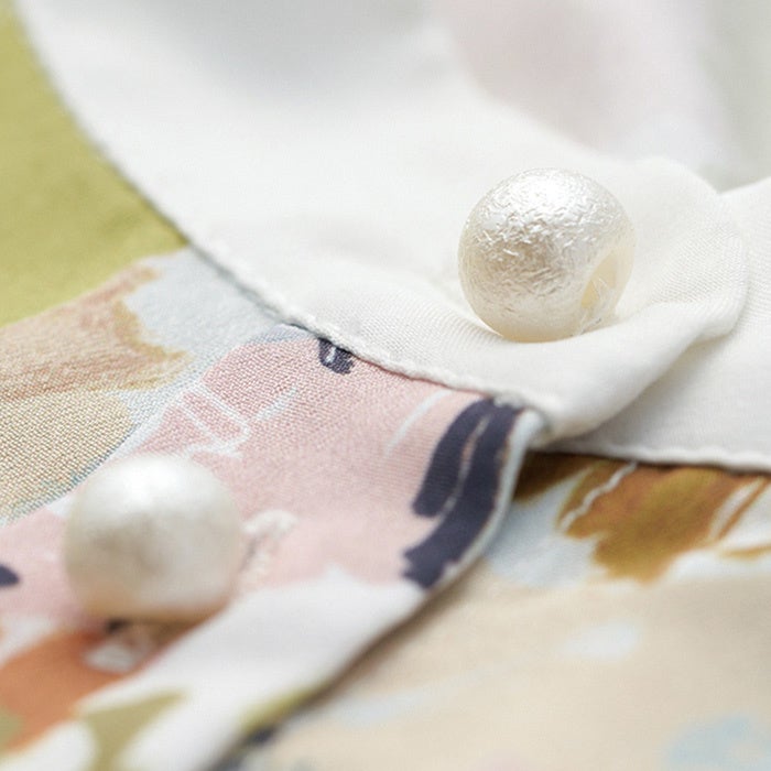 コットンパール調ボタン