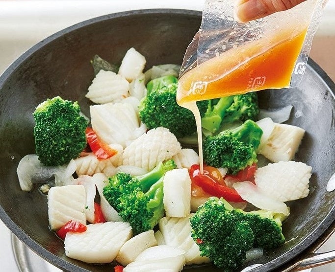 フライパンで炒めるだけ