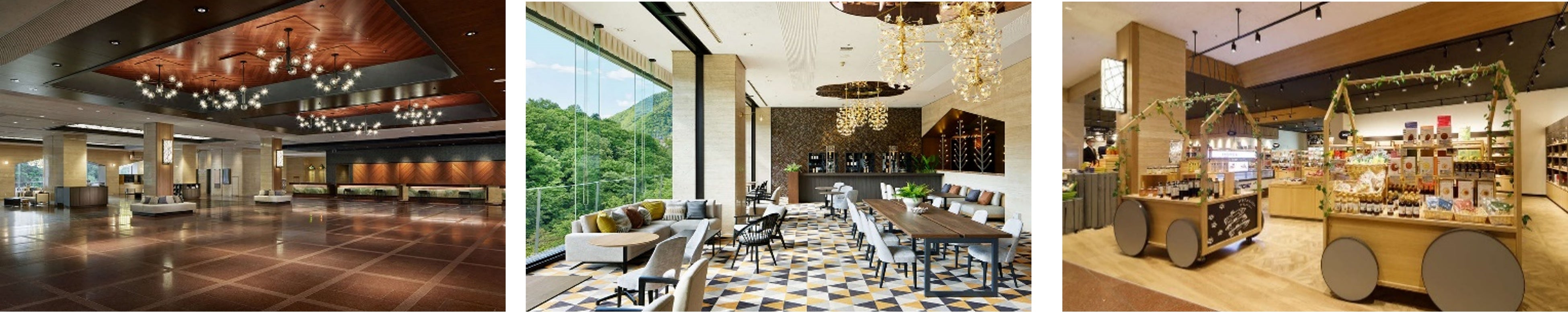 ロビー／ティーラウンジサンリバー／売店