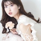 門脇伶奈さん リボンティアードワンピース ラベンダー 門脇伶奈 ミスモデル 公式プロフィール - 関西 大阪 関東 東京