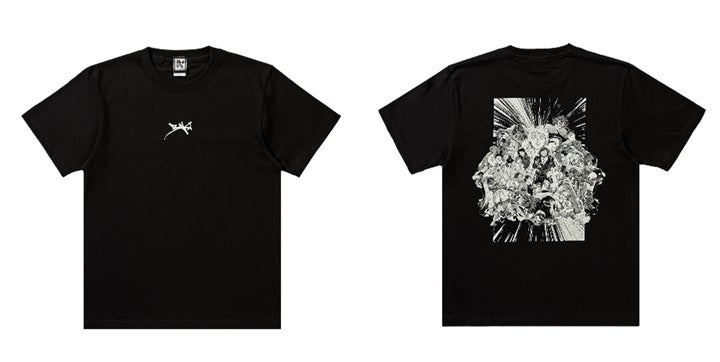 新品未開封 刃牙博 決め技 総柄シャツ XLサイズ 16245-51-