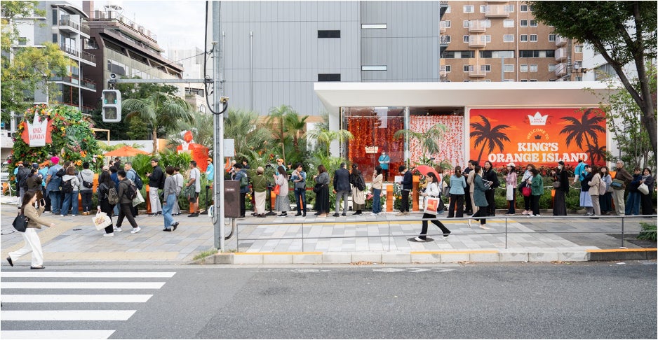 オープンから5日で来場者数9,000人を突破!アメリカNo.1スウィートロール『KING’S HAWAIIAN』が日本初のPOP UPを11月3日(月)まで開催中!