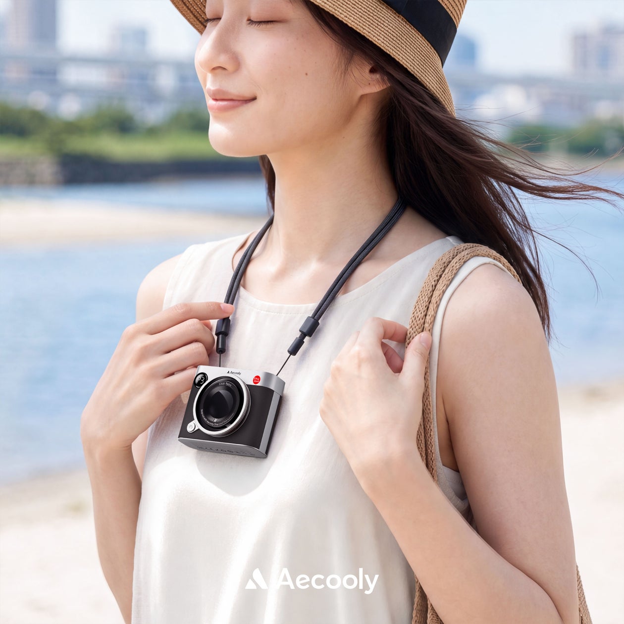 【Aecooly】為夏季消暑而生。可像相機般攜帶的便攜風扇新上市