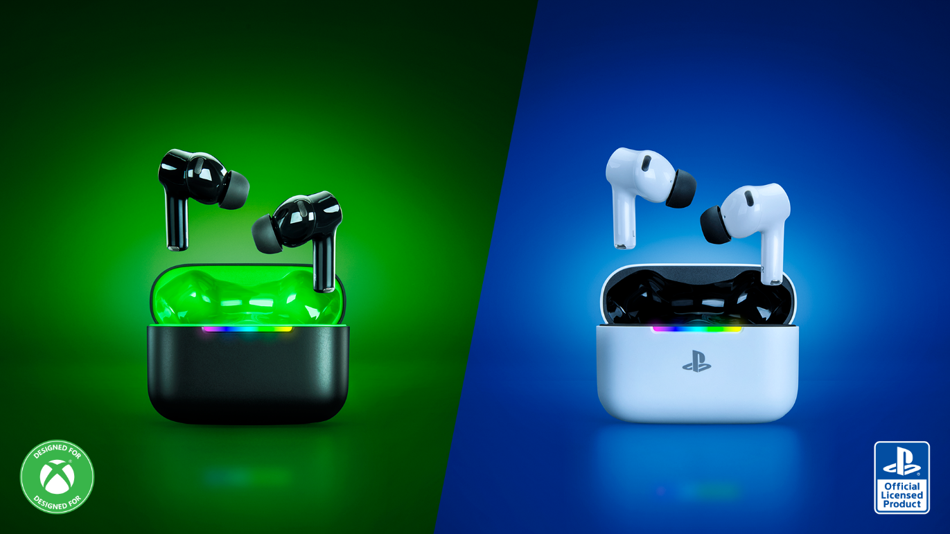 Razer Hammerhead V3 X HyperSpeed: Xbox/PS向けワイヤレスイヤホン登場！