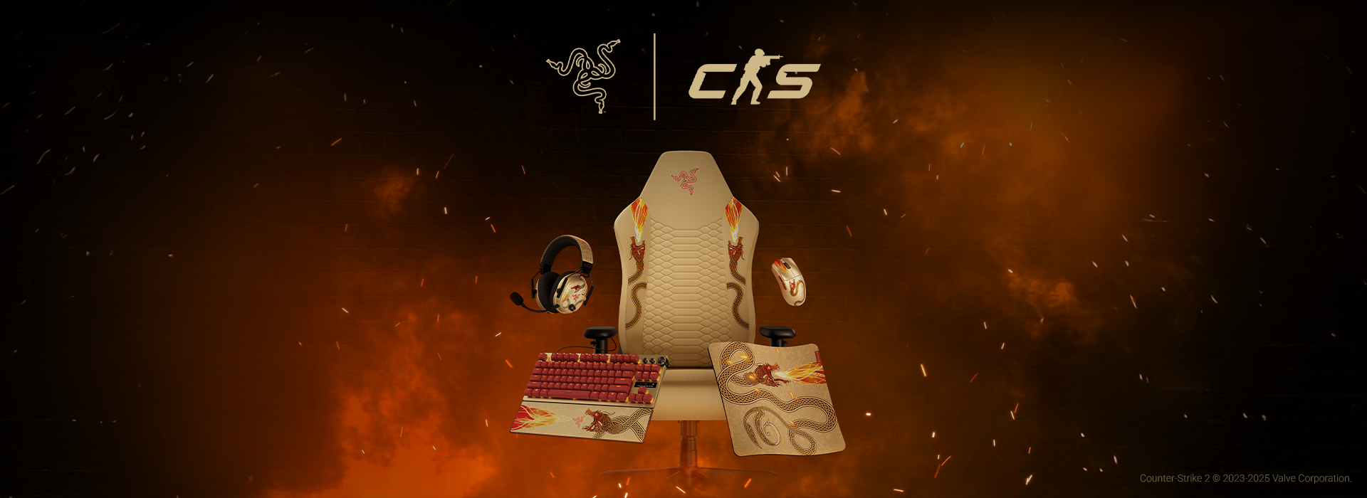 CS2「Dragon Lore」Razerコラボ！激レアスキンがギアに