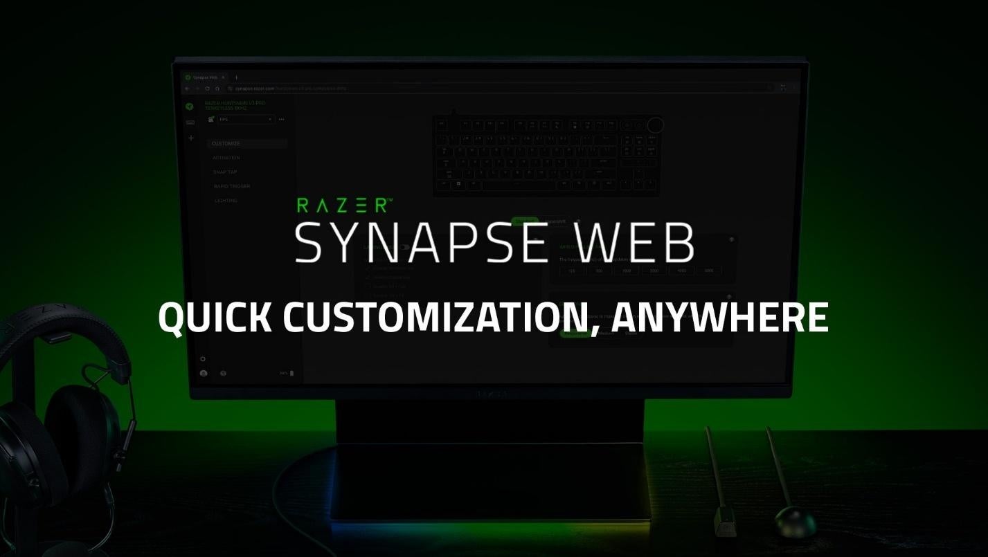 Razer Synapse Web登場！ブラウザで即カスタム