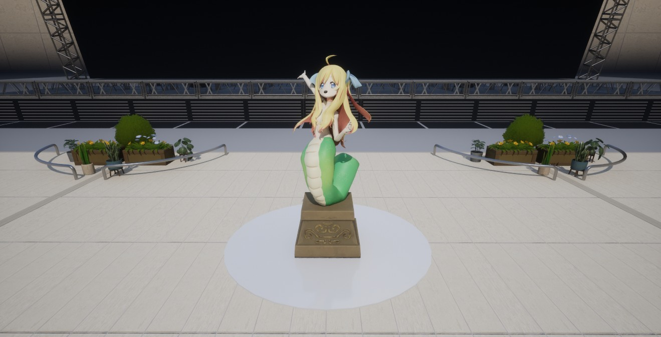 「邪神ちゃん像」