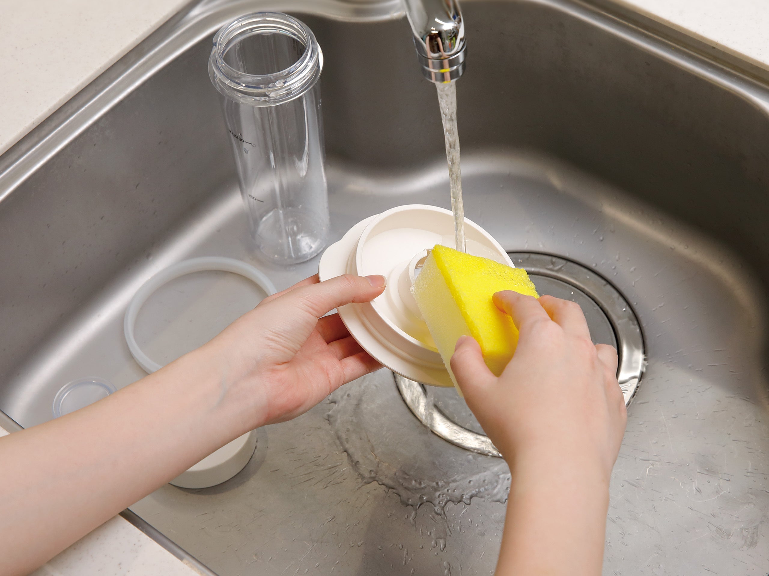 取り外し可能でらくらく水洗い