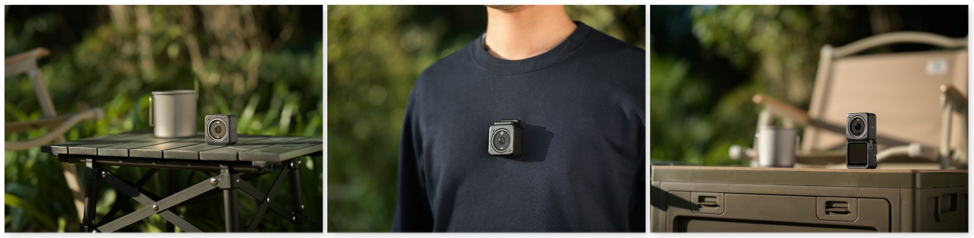 株式会社セキド コンパクトで美しいウェアラブルアクションカメラ「DJI ACTION 2」に内蔵ストレージがアップした128GB版が登場 3 -