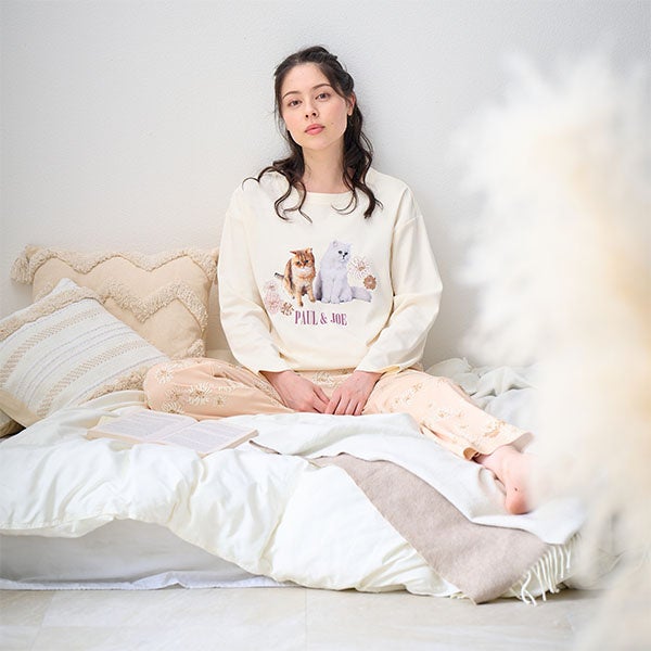 PAUL & JOE 猫柄ルームウェアセット PAUL & JOE 猫柄ルームウェアセット
